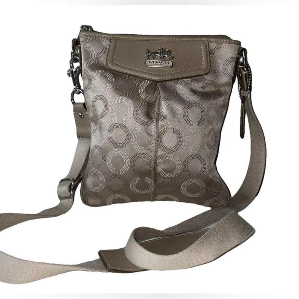 Coach Madison Optical Art Swingpack Crossbody Bag